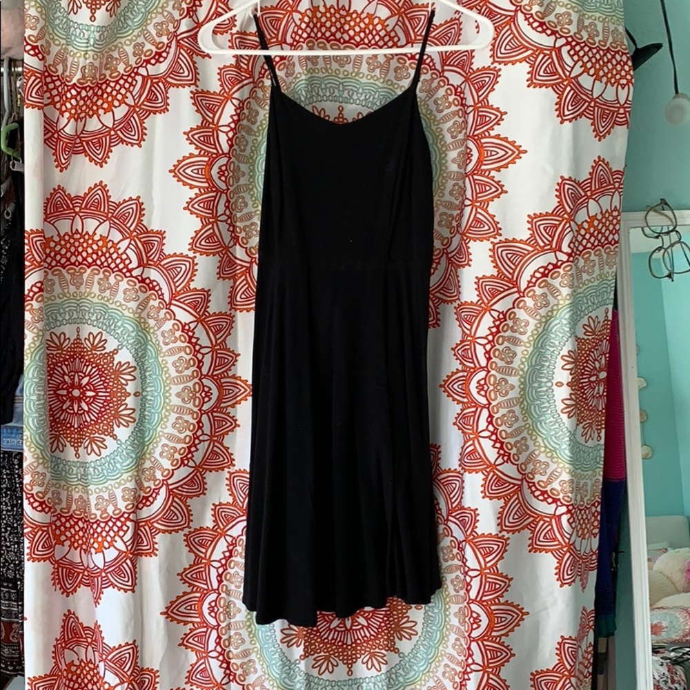XS black mini dress